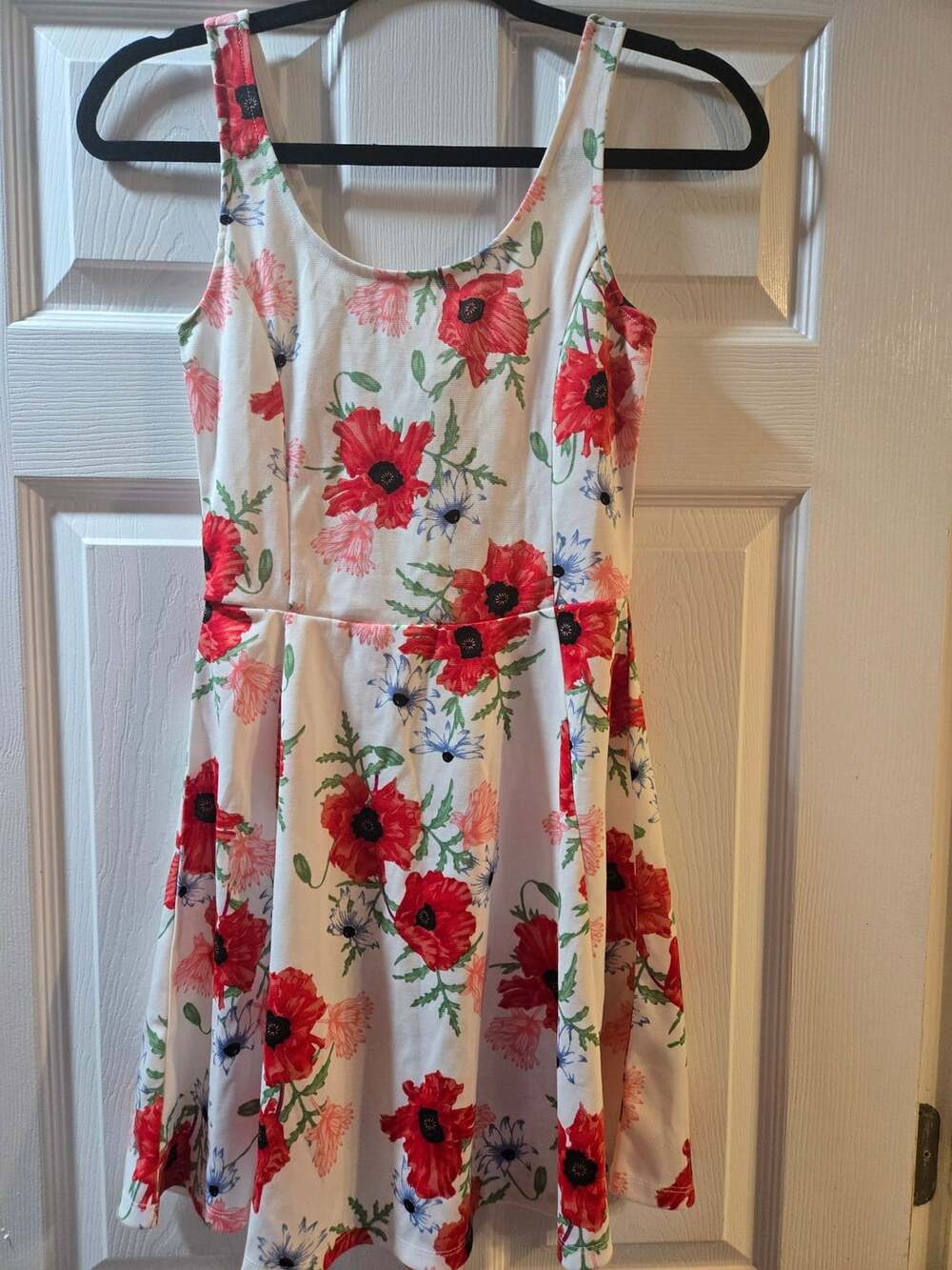 H&M Divided Floral Poppy Dress